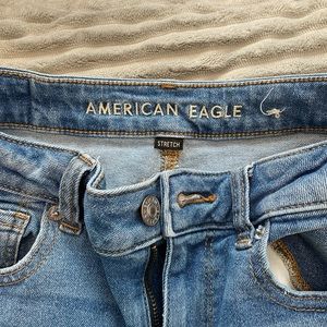 American eagle mom jean shorts worn once